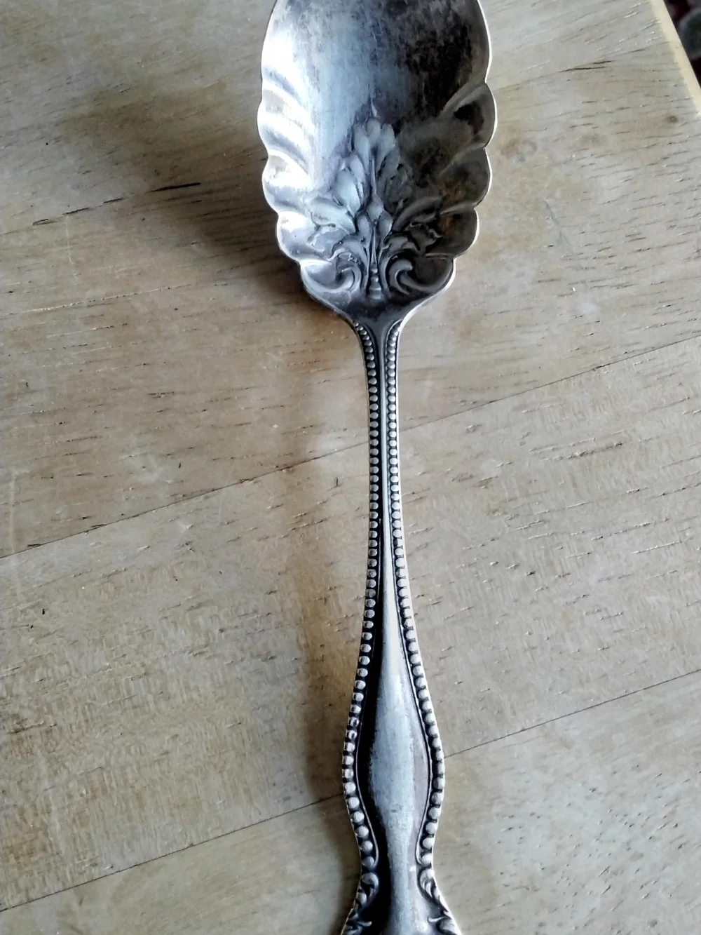 Vintage Silver Plated Sugar Spoon